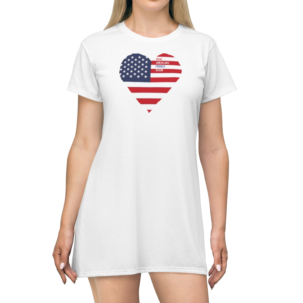 Print T-Shirt Dress
