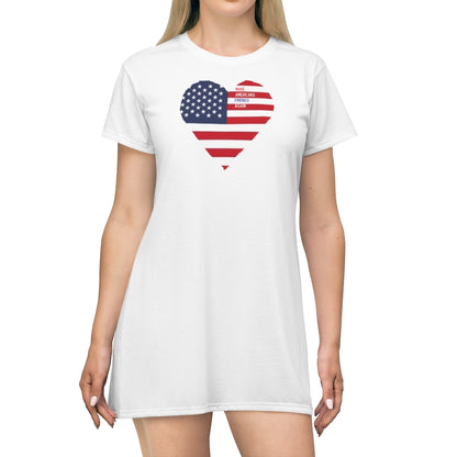 Print T-Shirt Dress
