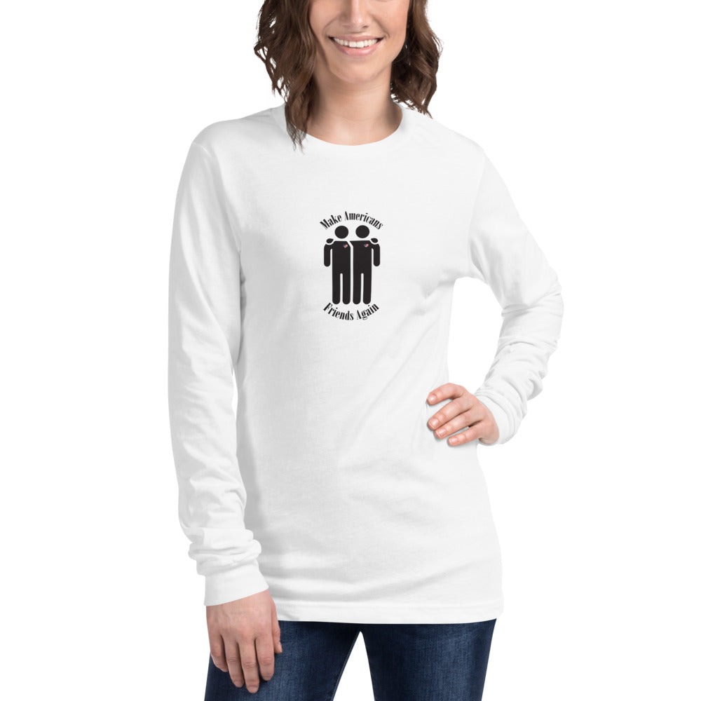 Women's Cotton Long Sleeve Crewneck Tee